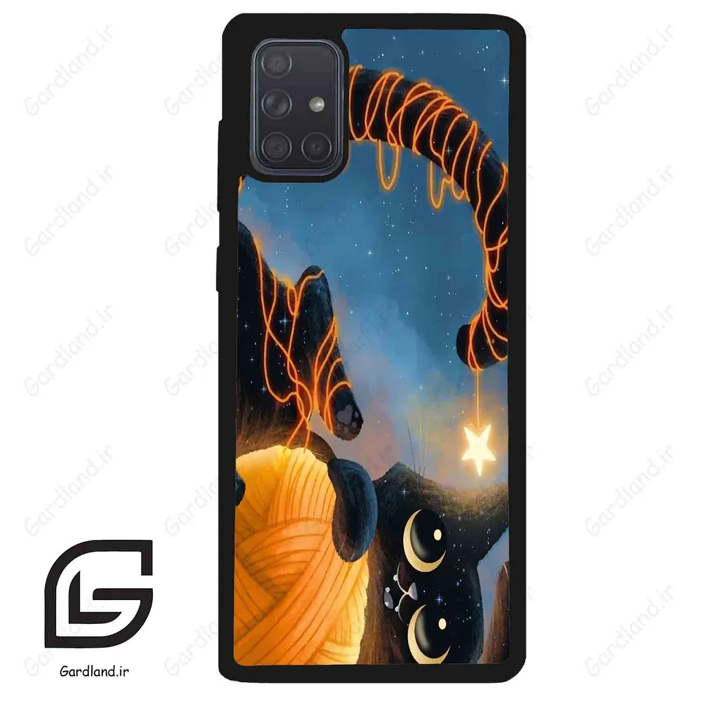 قاب گوشی سامسونگ ای 71 (Galaxy A71 ) طرح گربه کد 2654