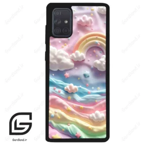 قاب گوشی سامسونگ ای 71 (Galaxy A71 ) طرح رنگارنگ کد 2656