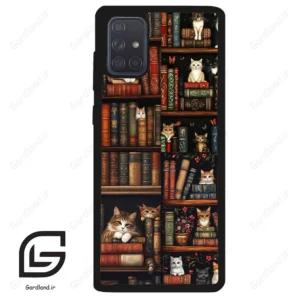 قاب گوشی سامسونگ ای 71 (Galaxy A71 ) طرح کتابخانه کد 2675