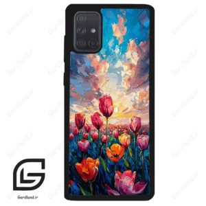 قاب گوشی سامسونگ ای 71 (Galaxy A71 ) طرح گل کد 2687
