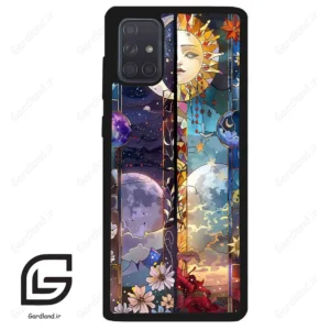 قاب گوشی سامسونگ ای 71 (Galaxy A71 ) طرح ماه کد 2695