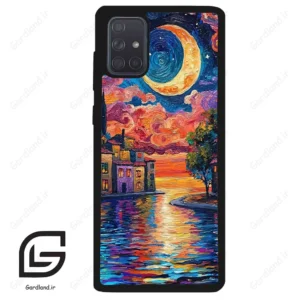 قاب گوشی سامسونگ ای 71 (Galaxy A71 ) طرح ماه کد 2699
