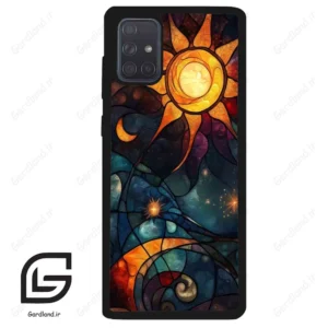 قاب گوشی سامسونگ ای 71 (Galaxy A71 ) طرح خورشید کد 2707