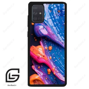 قاب گوشی سامسونگ ای 71 (Galaxy A71 ) طرح رنگ کد 2724