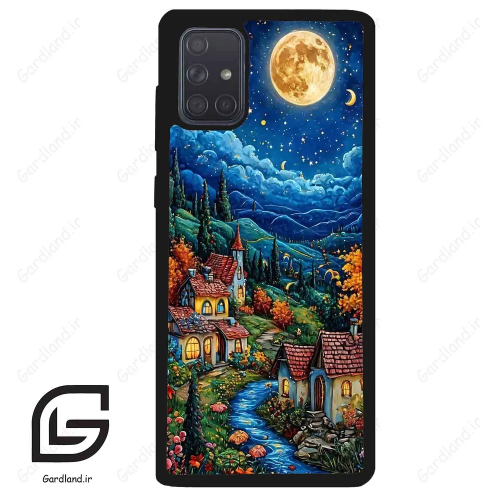 قاب گوشی سامسونگ ای 71 (Galaxy A71 ) طرح دهکده کد 2732