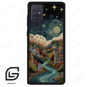 قاب گوشی سامسونگ ای 71 (Galaxy A71 ) طرح دهکده کد 2736