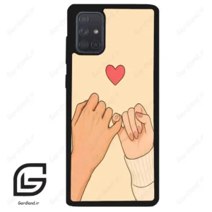 قاب گوشی سامسونگ ای 71 (Galaxy A71 ) طرح عشق کد 2738