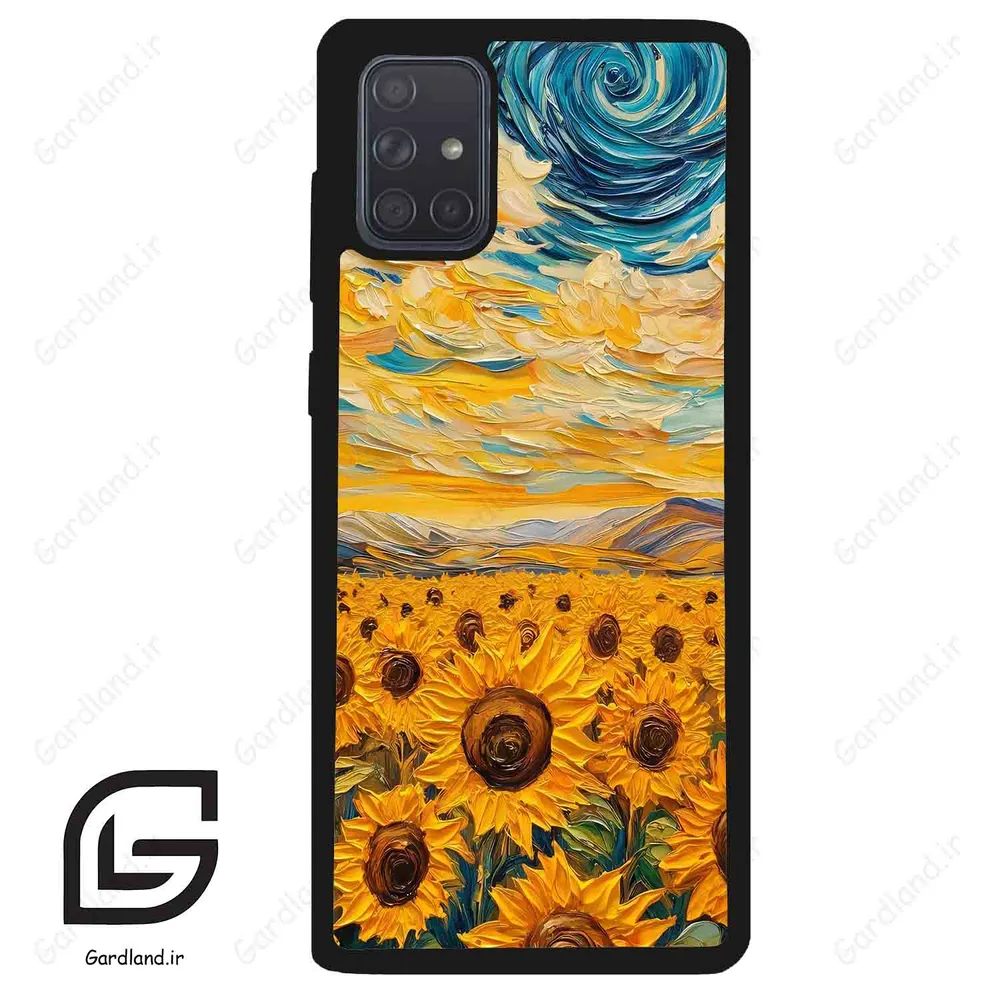 قاب گوشی سامسونگ ای 71 (Galaxy A71 ) طرح گل کد 2739