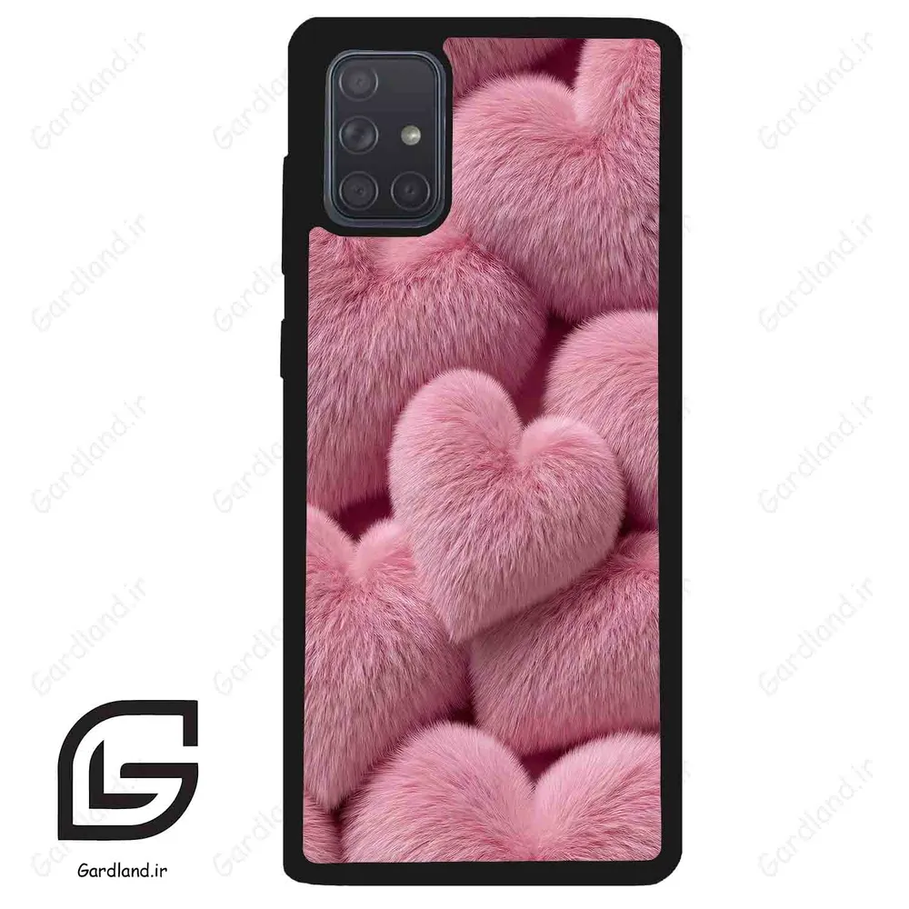 قاب گوشی سامسونگ ای 71 (Galaxy A71 ) طرح قلبی کد 2772