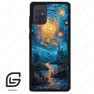 قاب گوشی سامسونگ ای 71 (Galaxy A71 ) طرح ابرنگ کد 2792