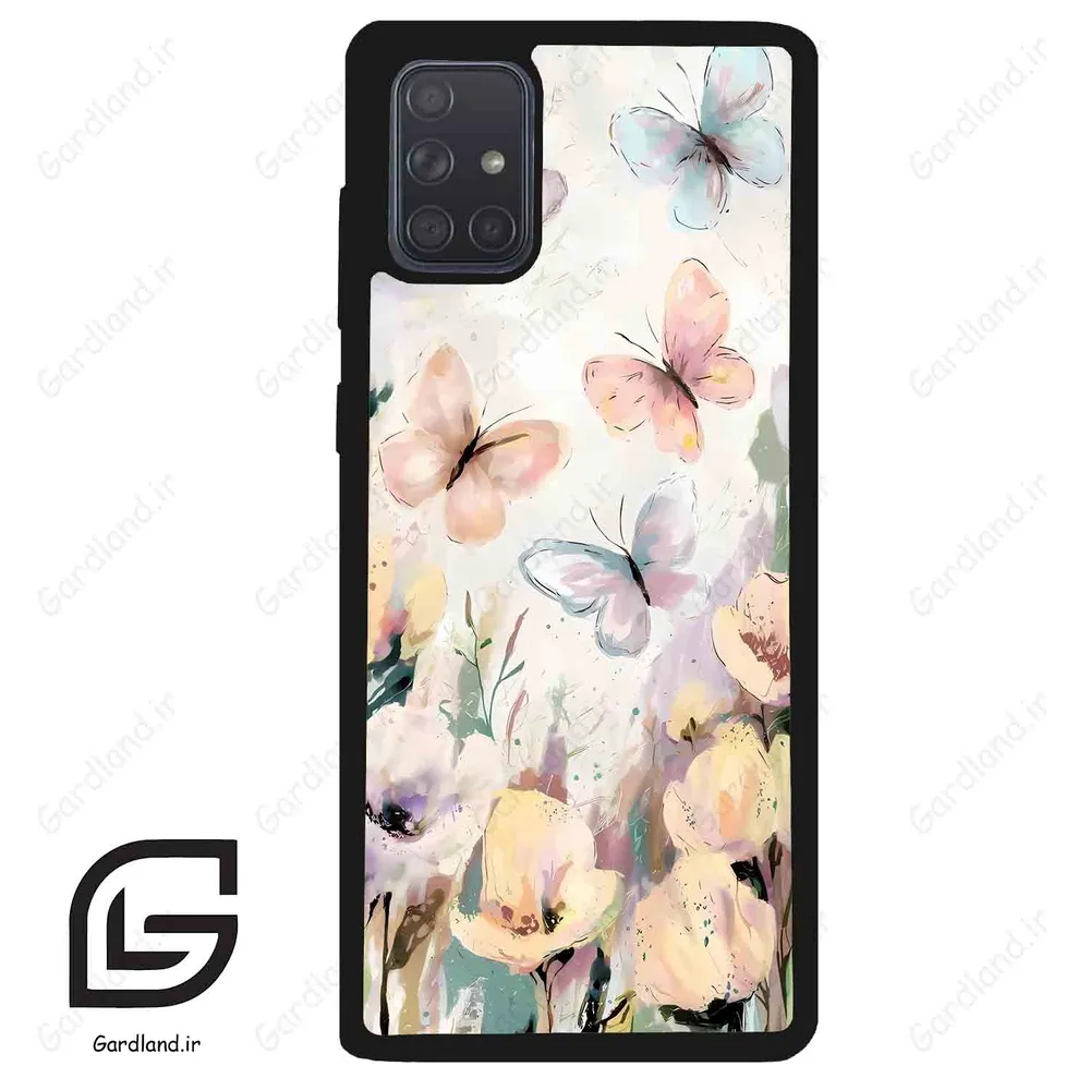 قاب گوشی سامسونگ ای 71 (Galaxy A71 ) طرح پروانه کد 2803