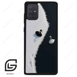 قاب گوشی سامسونگ ای 71 (Galaxy A71 ) طرح قو کد 2804
