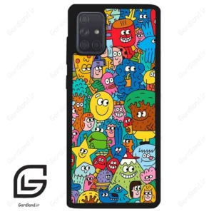 قاب گوشی سامسونگ ای 71 (Galaxy A71 ) طرح شخصیت کد 2856