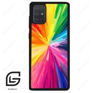 قاب گوشی سامسونگ ای 71 (Galaxy A71 ) طرح رنگارنگ کد 2877