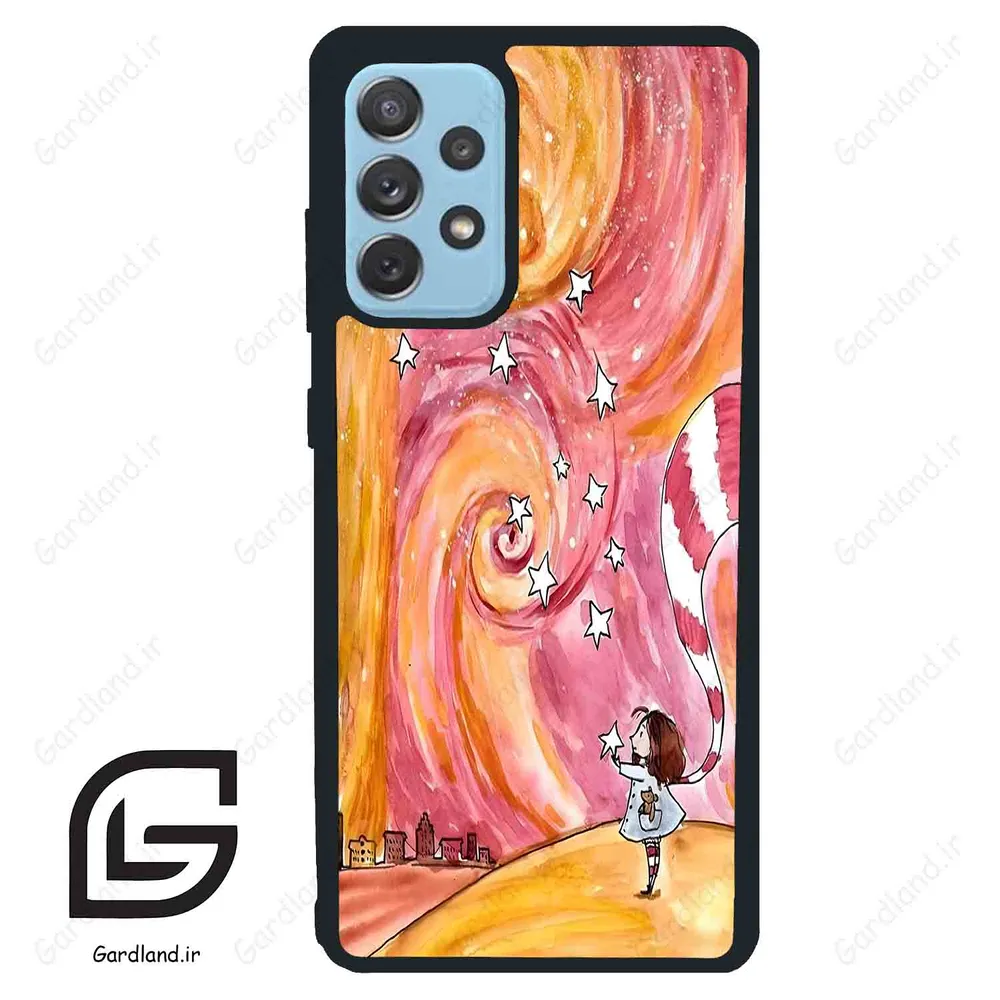 قاب گوشی سامسونگ ای 72 (Galaxy A72 ) طرح دخترانه کد 2006