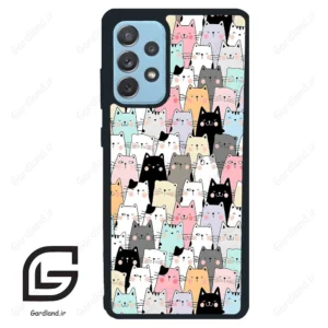 قاب گوشی سامسونگ ای 72 (Galaxy A72 ) طرح گربه کد 2019