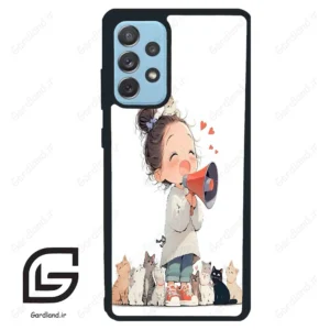 قاب گوشی سامسونگ ای 72 (Galaxy A72 ) طرح دخترانه کد 2027
