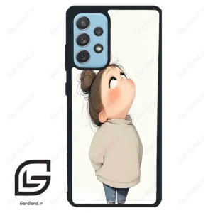 قاب گوشی سامسونگ ای 72 (Galaxy A72 ) طرح دختر کد 2057