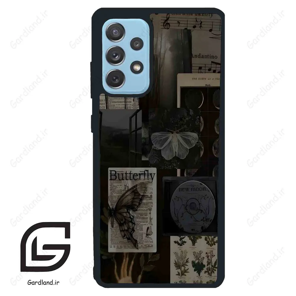 قاب گوشی سامسونگ ای 72 (Galaxy A72 ) طرح پروانه کد 2096