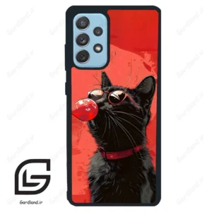 قاب گوشی سامسونگ ای 72 (Galaxy A72 ) طرح گربه کد 2131