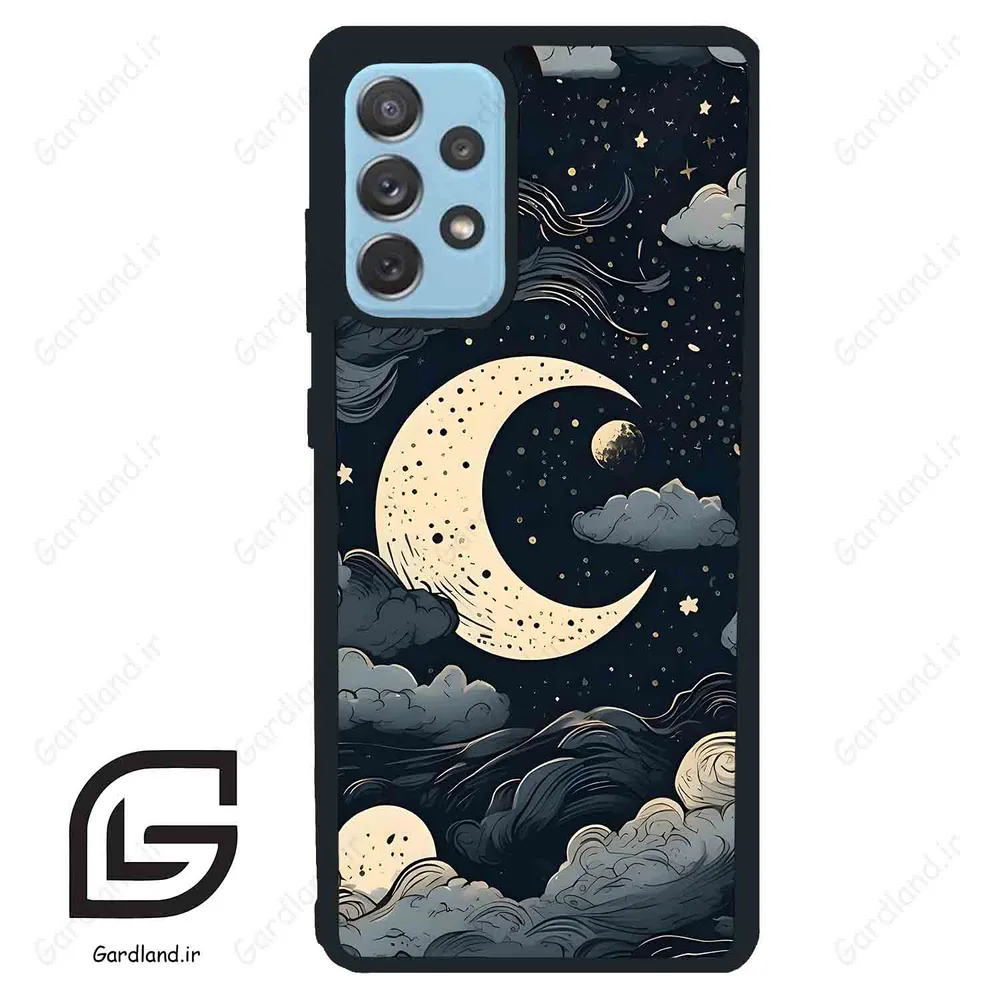 قاب گوشی سامسونگ ای 72 (Galaxy A72 ) طرح ماه کد 2173