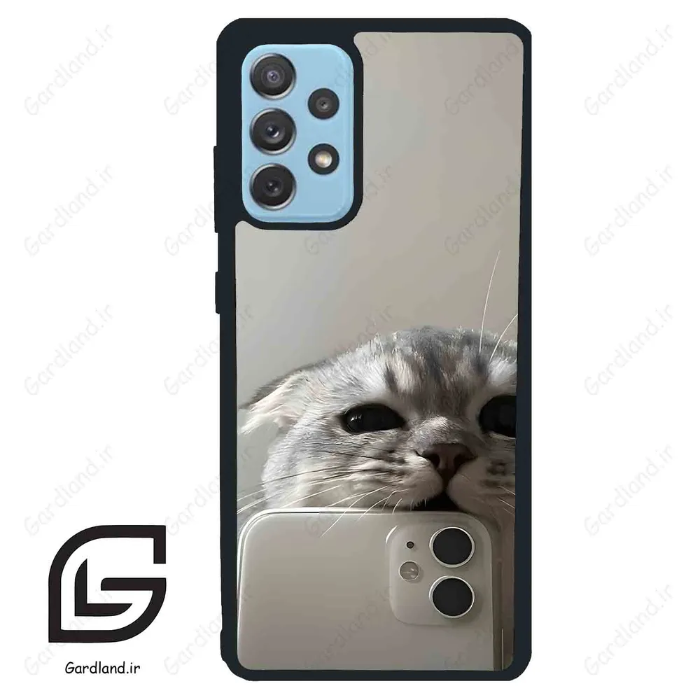 قاب گوشی سامسونگ ای 72 (Galaxy A72 ) طرح گربه کد 2246