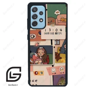 قاب گوشی سامسونگ ای 72 (Galaxy A72 ) طرح دخترانه کد 2254