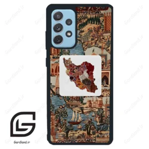 قاب گوشی سامسونگ ای 72 (Galaxy A72 ) طرح نقشه ایران کد 2287