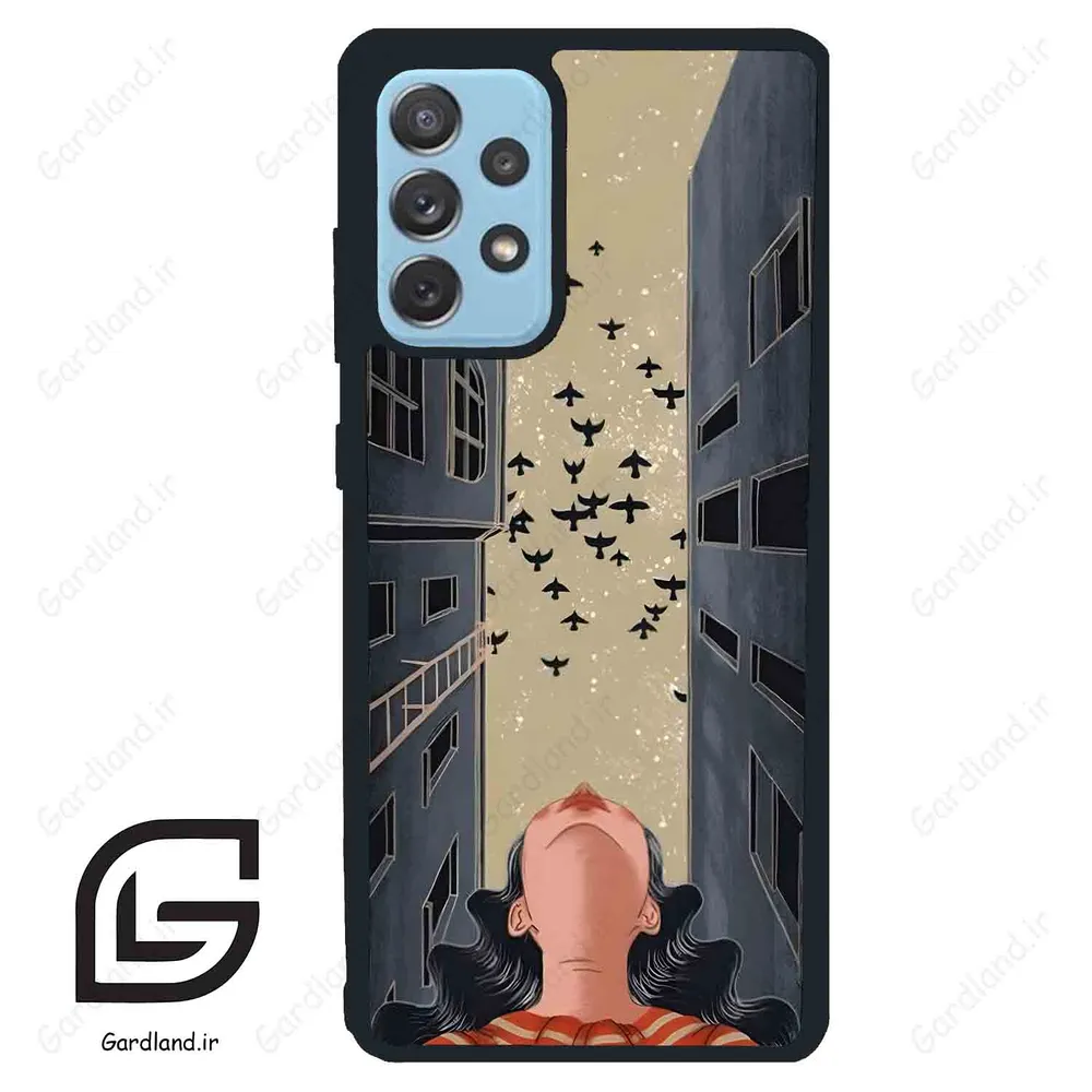 قاب گوشی سامسونگ ای 72 (Galaxy A72 ) طرح دختر کد 2311