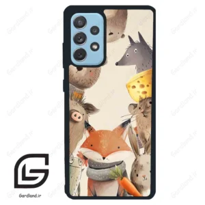 قاب گوشی سامسونگ ای 72 (Galaxy A72 ) طرح حیوانات کد 2338