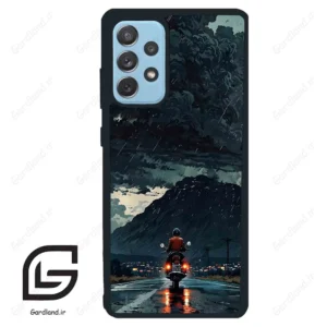 قاب گوشی سامسونگ ای 72 (Galaxy A72 ) طرح موتورسوار کد 2342