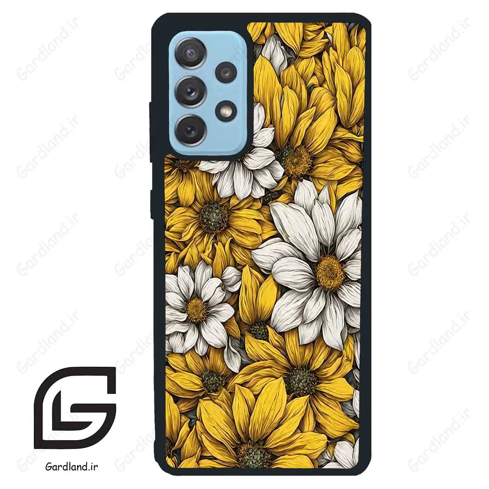 قاب گوشی سامسونگ ای 72 (Galaxy A72 ) طرح گل کد 2402