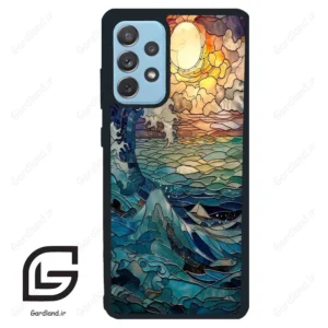 قاب گوشی سامسونگ ای 72 (Galaxy A72 ) طرح موج کد 2413