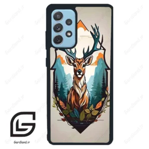 قاب گوشی سامسونگ ای 72 (Galaxy A72 ) طرح گوزن کد 2429