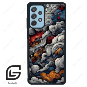 قاب گوشی سامسونگ ای 72 (Galaxy A72 ) طرح ابرنگی کد 2448