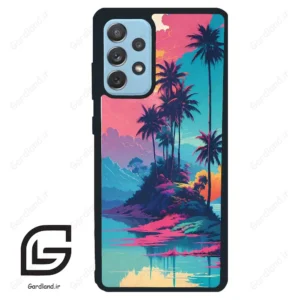 قاب گوشی سامسونگ ای 72 (Galaxy A72 ) طرح جزیره کد 2461