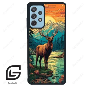 قاب گوشی سامسونگ ای 72 (Galaxy A72 ) طرح گوزن کد 2471