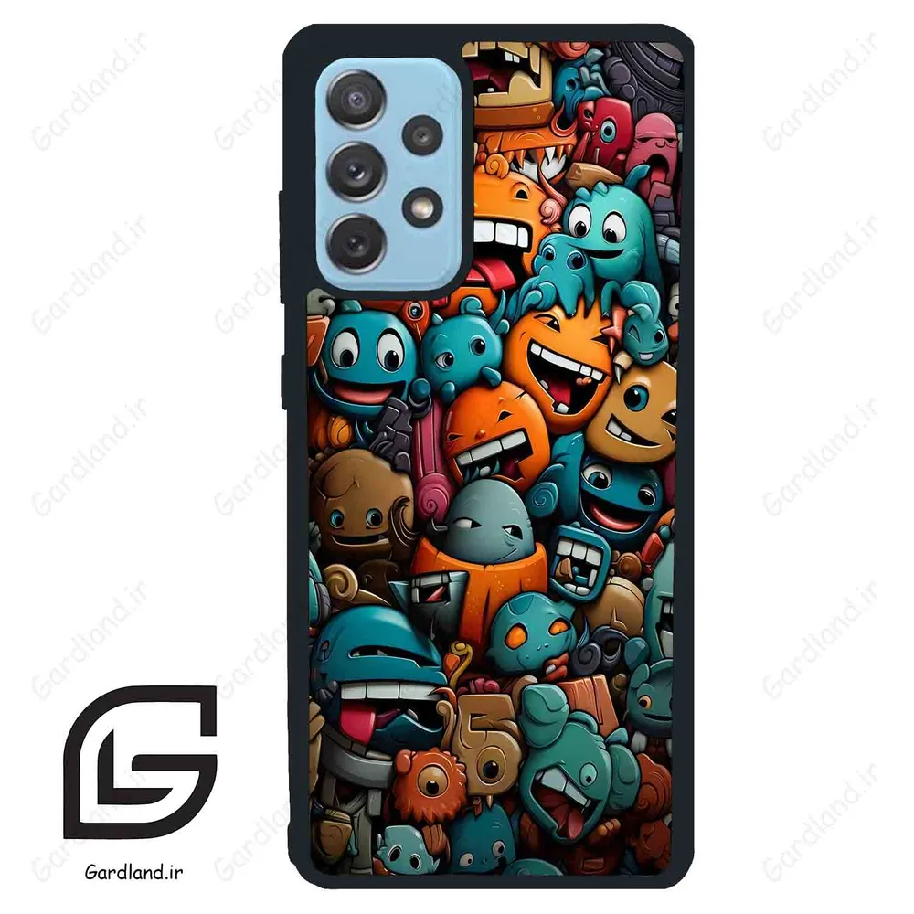 قاب گوشی سامسونگ ای 72 (Galaxy A72 ) طرح استیکر کد 2478