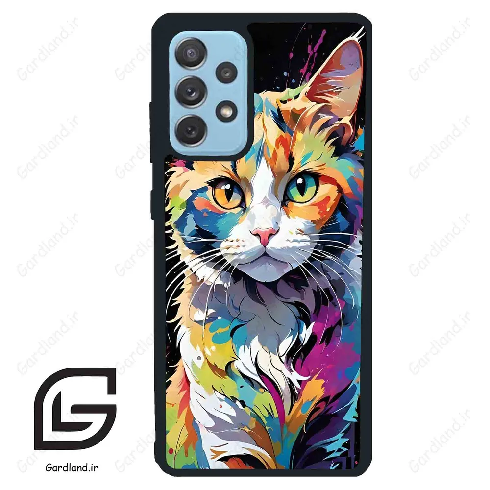 قاب گوشی سامسونگ ای 72 (Galaxy A72 ) طرح گربه کد 2483
