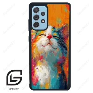 قاب گوشی سامسونگ ای 72 (Galaxy A72 ) طرح گربه کد 2489