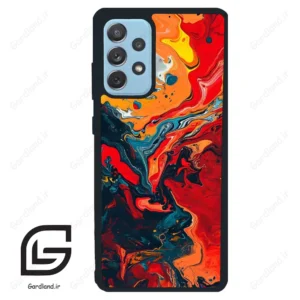 قاب گوشی سامسونگ ای 72 (Galaxy A72 ) طرح ابرنگی کد 2490