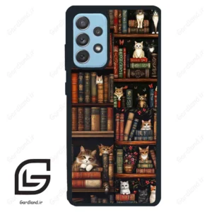 قاب گوشی سامسونگ ای 72 (Galaxy A72 ) طرح کتابخانه کد 2532