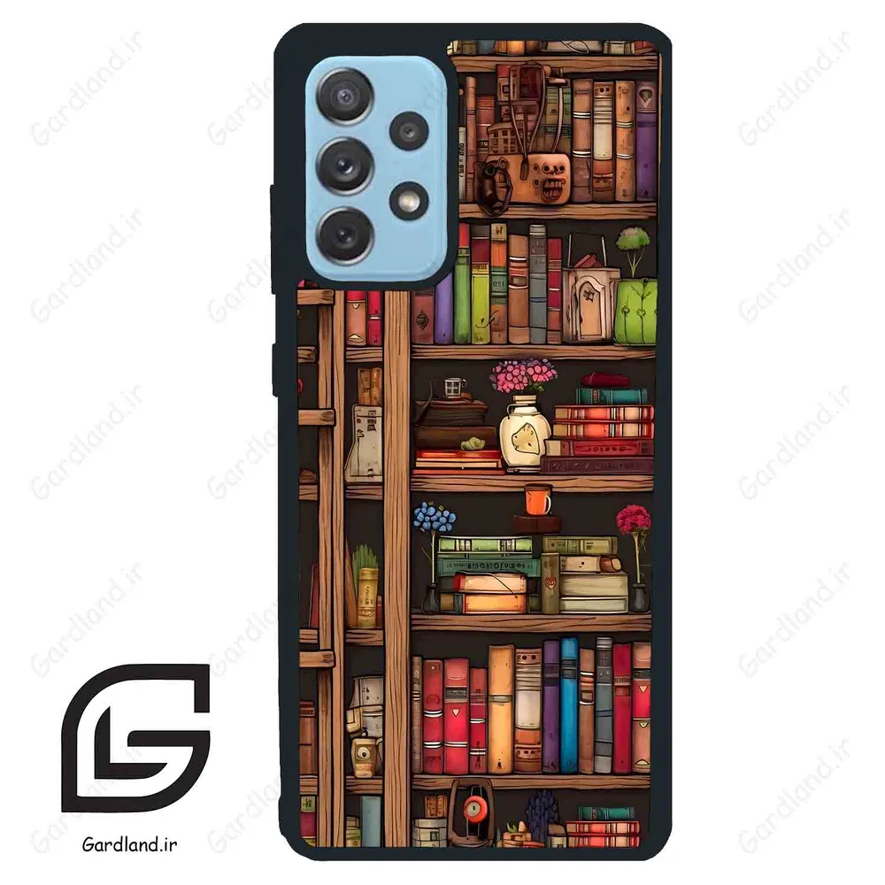 قاب گوشی سامسونگ ای 72 (Galaxy A72 ) طرح کتابخانه کد 2537