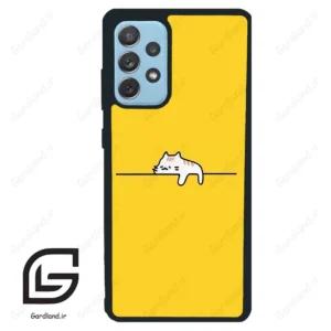 قاب گوشی سامسونگ ای 72 (Galaxy A72 ) طرح گربه کد 2550
