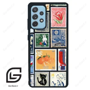 قاب گوشی سامسونگ ای 72 (Galaxy A72 ) طرح تمبر کد 2603