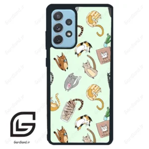 قاب گوشی سامسونگ ای 72 (Galaxy A72 ) طرح گربه کد 2622
