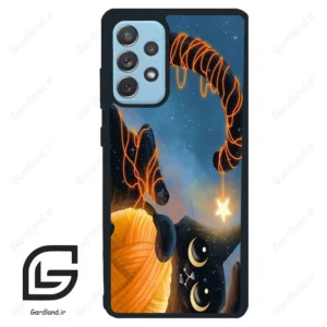 قاب گوشی سامسونگ ای 72 (Galaxy A72 ) طرح گربه کد 2654