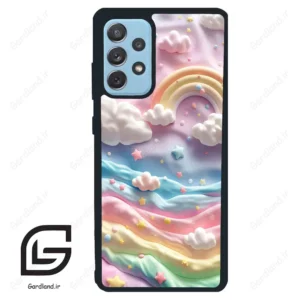 قاب گوشی سامسونگ ای 72 (Galaxy A72 ) طرح رنگارنگ کد 2656
