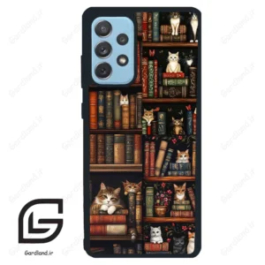 قاب گوشی سامسونگ ای 72 (Galaxy A72 ) طرح کتابخانه کد 2675