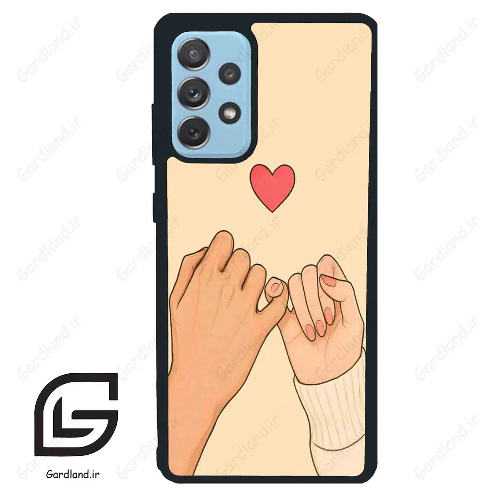 قاب گوشی سامسونگ ای 72 (Galaxy A72 ) طرح عشق کد 2738